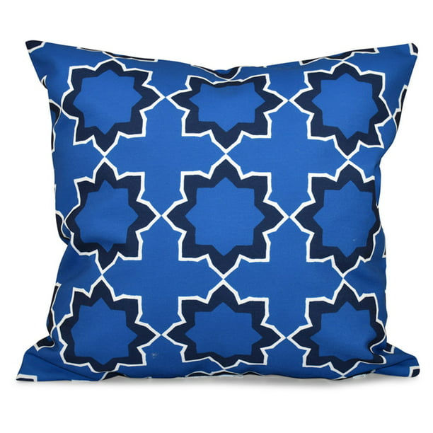 E by design Decorative Pillow Blue 